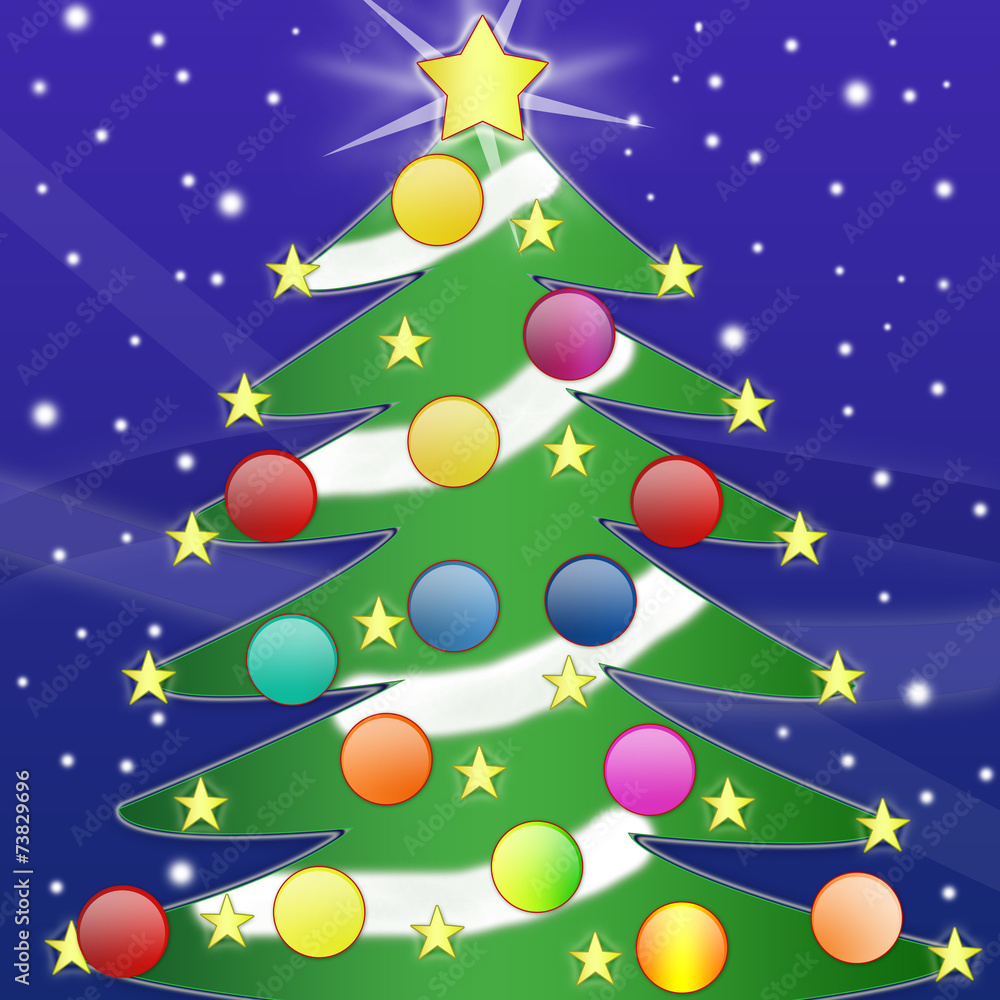 Christmas Tree illustration