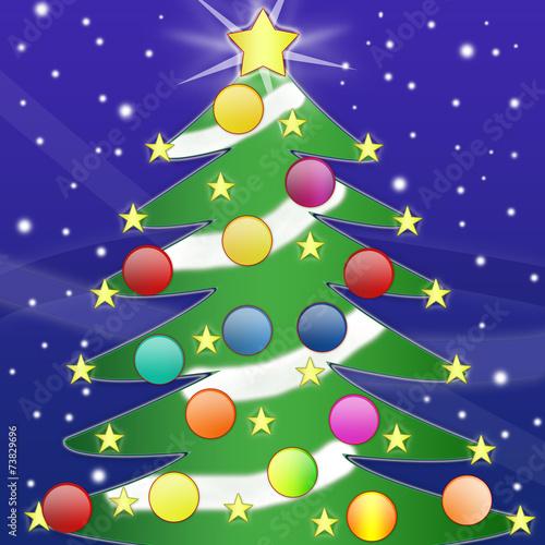 Christmas Tree illustration
