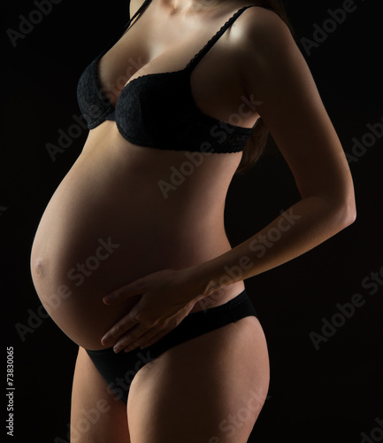 Beautiful pregnant woman