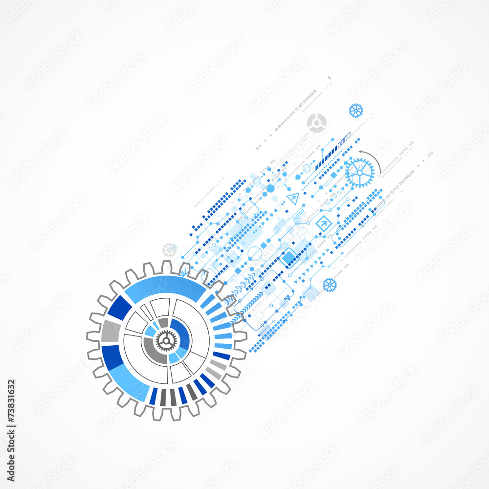 Abstract technology business template background. Abstract technology business template background.