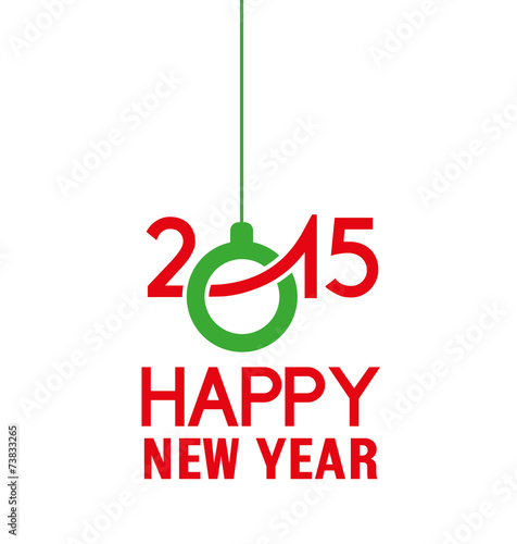 new year 2015 typography