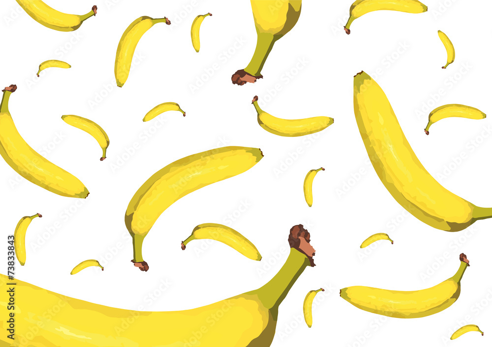 banane volanti Stock Vector | Adobe Stock
