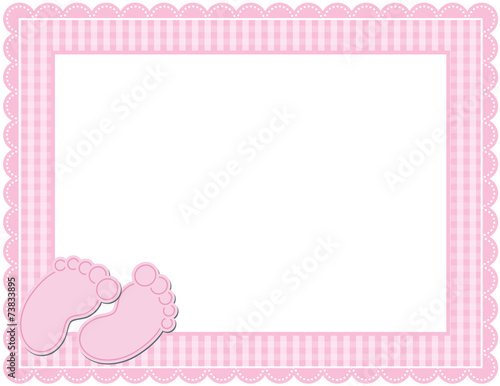 Baby Gingham Frame