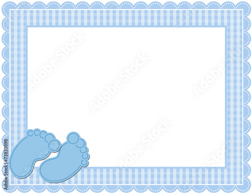 Baby Gingham Frame