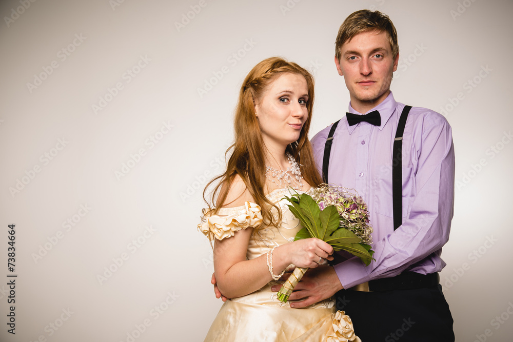 Obraz premium stolze Eheleute