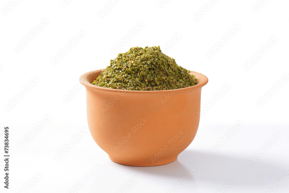 Dried Marjoram leaves Dried Marjoram leaves
