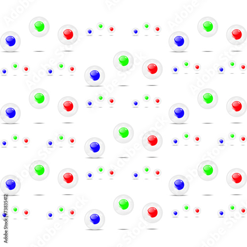 Background с прыгающих мячиков(Background with a bouncing ball)