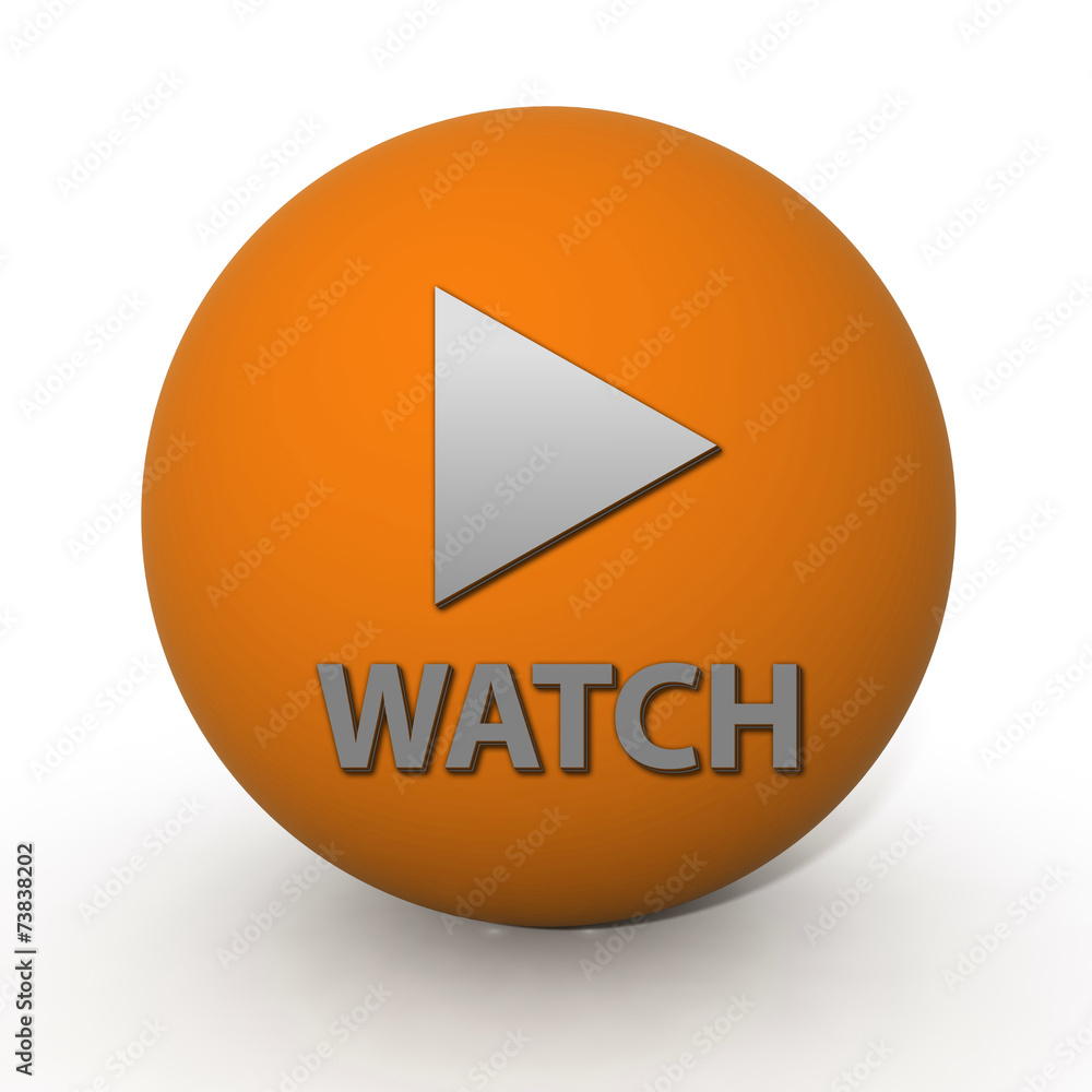 watch circular icon on white background watch circular icon on white background