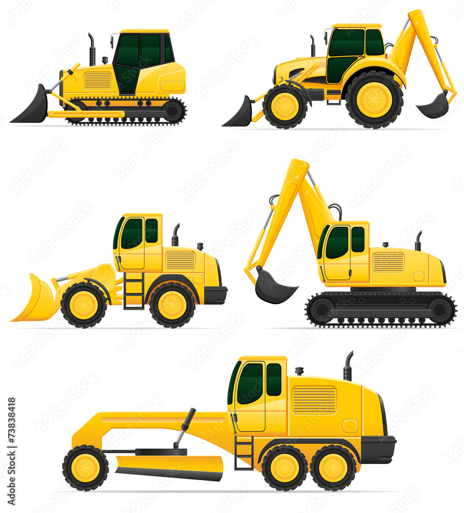 car equipment for construction work vector illustration car equipment for construction work vector illustration