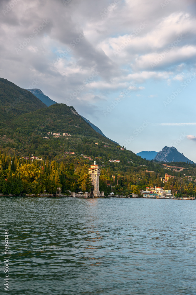 Castle, Garda Lake, Italy Castle, Garda Lake, Italy