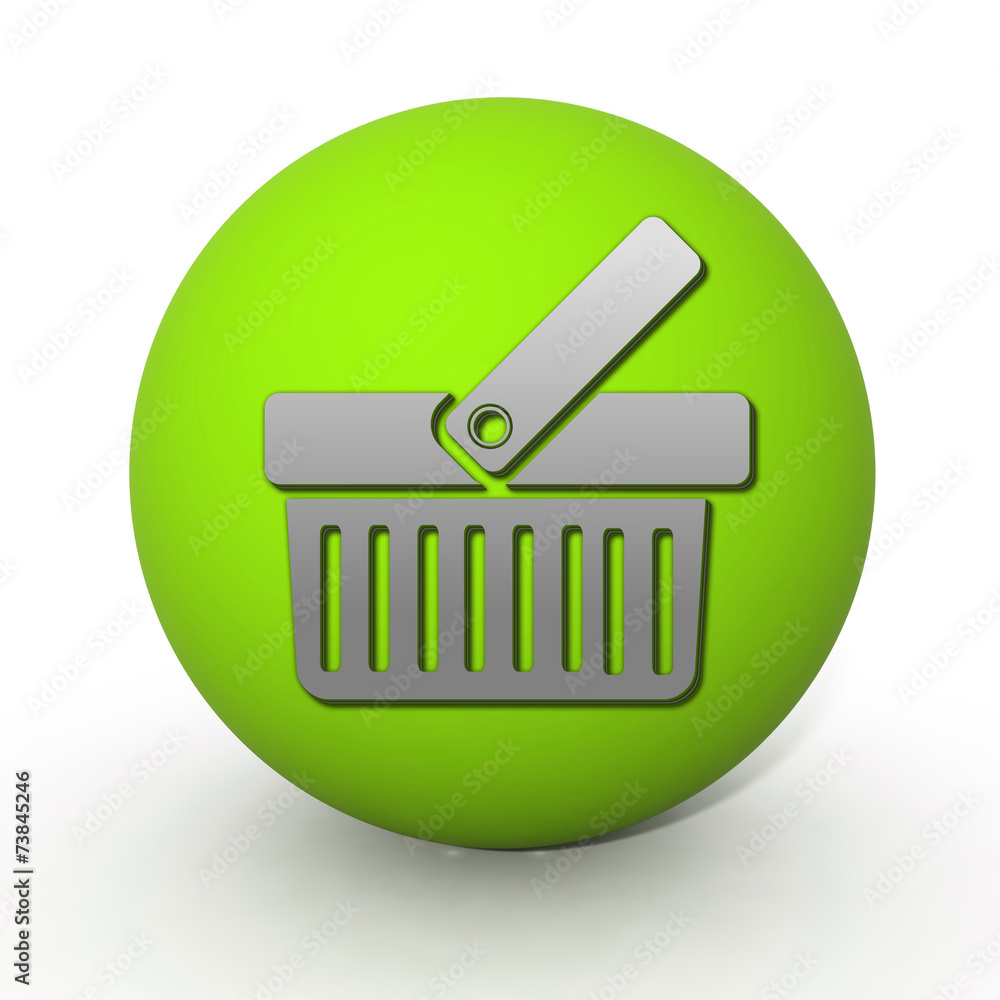 shopping cart circular icon on white background shopping cart circular icon on white background