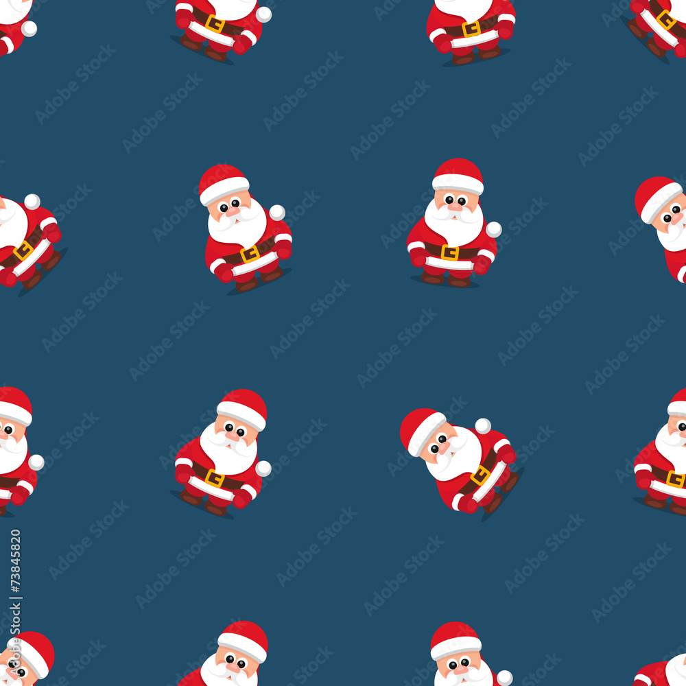 PatternVectorSantaBlue02 PatternVectorSantaBlue02