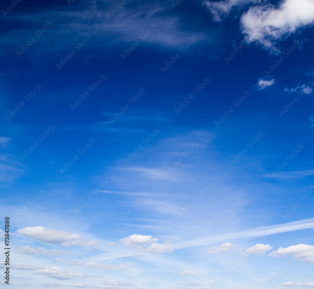 Obraz premium Blue sky.