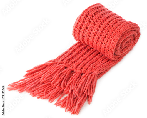 Warm wool scarf