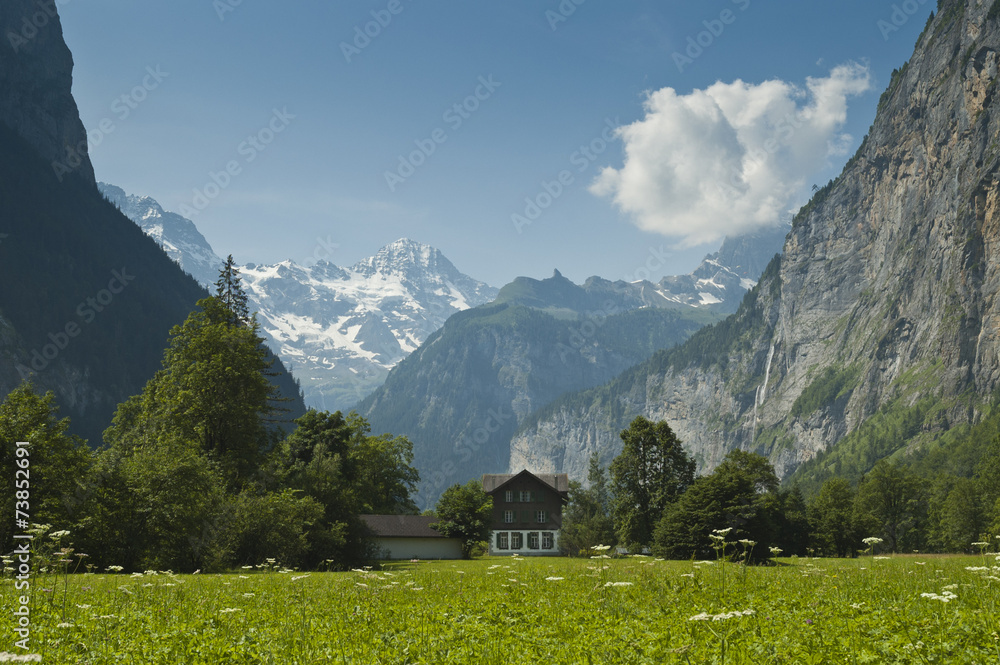 Lauterbrunnen, valle suizo