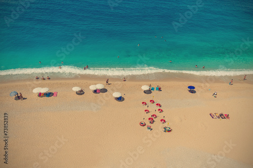 Fototapeta Naklejka Na Ścianę i Meble -  Beach Aerial