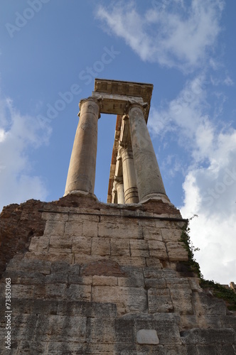 Roman Forum, Tempel