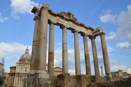 Roman Forum, hinten, Herbst