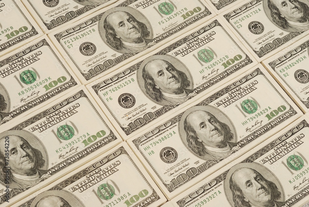 money background from dollars usa