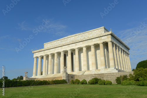 Lincoln Memorial in the morning in Washington DC