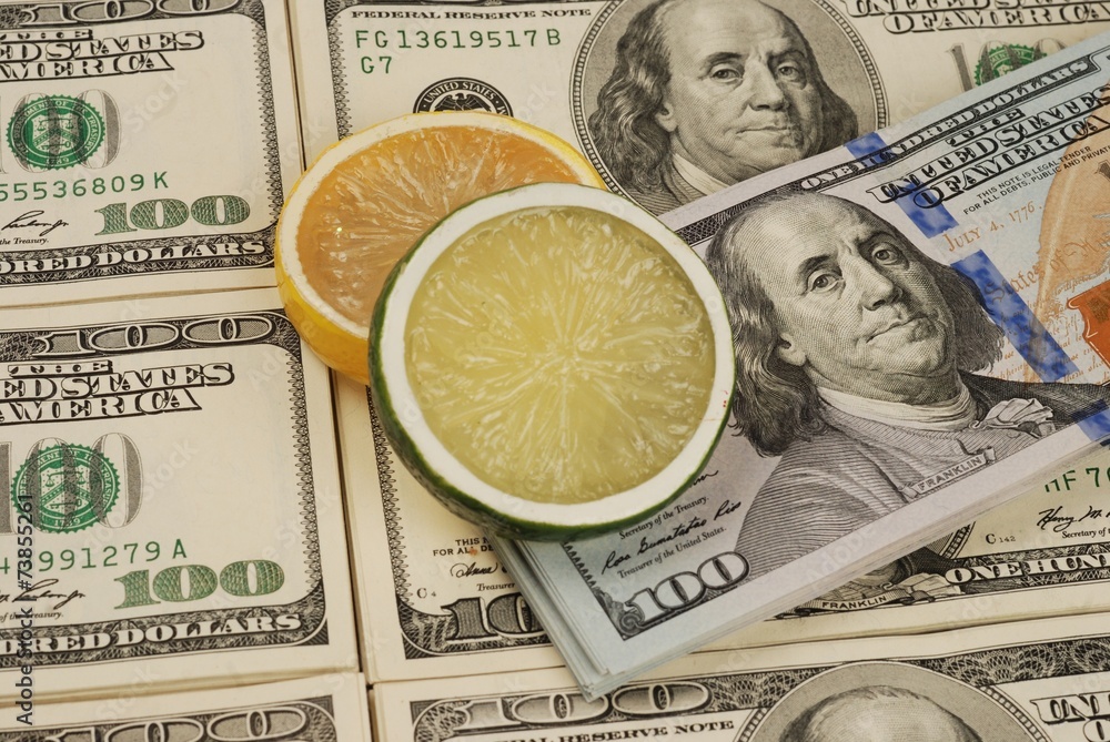 money background from dollars usa