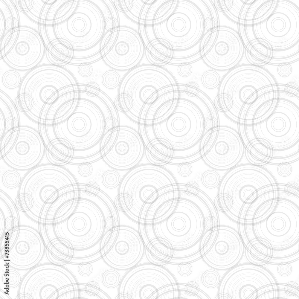 Seamless background, pattern of haotic placed gray circles