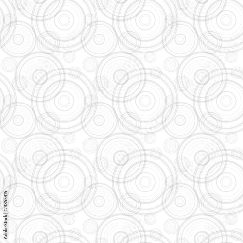 Seamless background, pattern of haotic placed gray circles © PF-Images