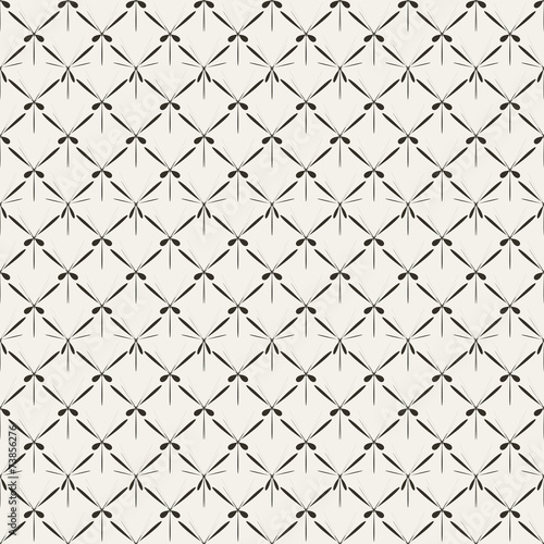 Retro abstract mesh seamless pattern. Vector illustration