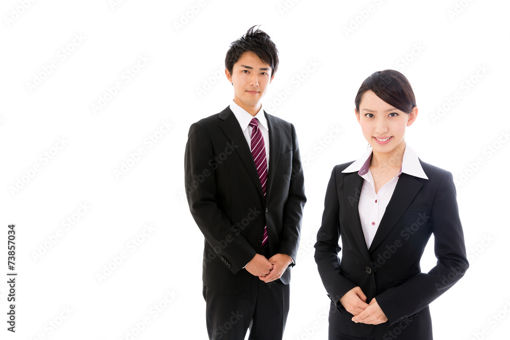 businessperson working image on white background businessperson working image on white background
