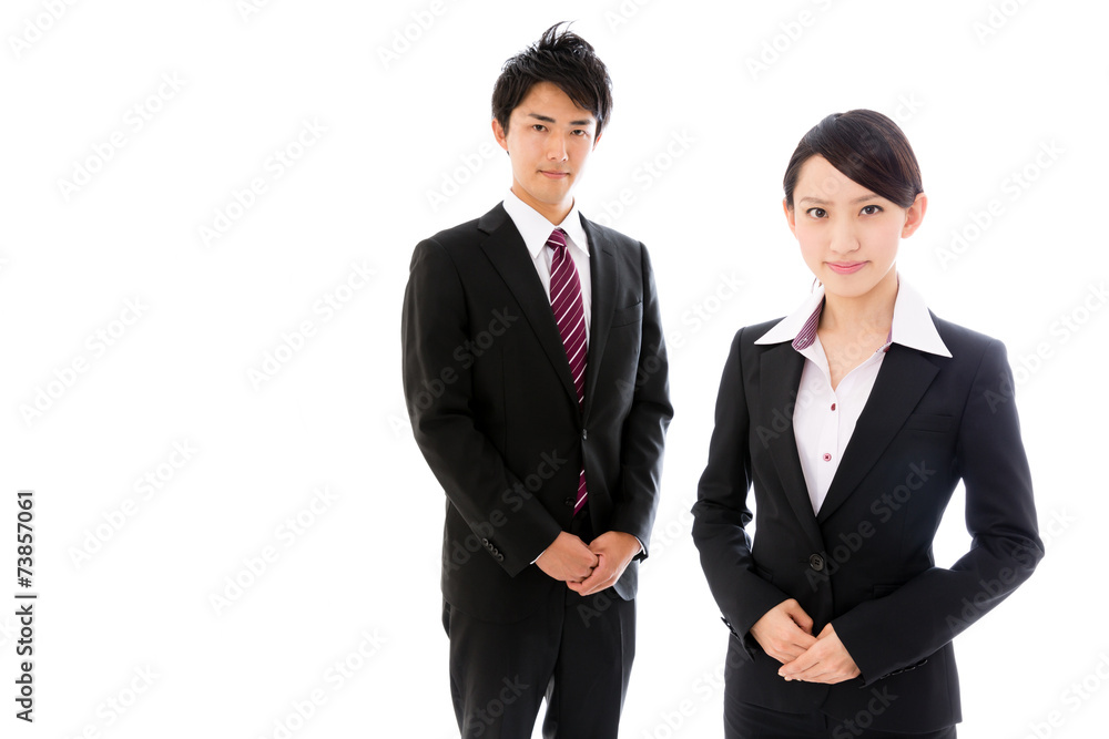 businessperson working image on white background businessperson working image on white background