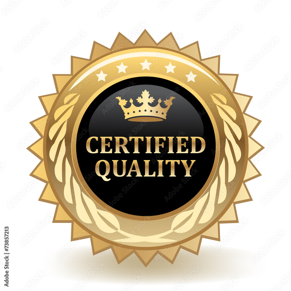 Certified Quality Badge