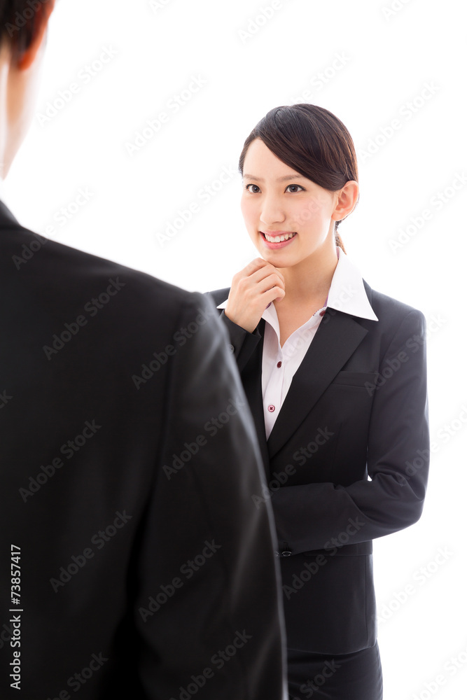 businessperson working image on white background businessperson working image on white background