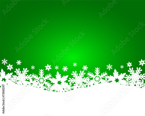 Christmas green background