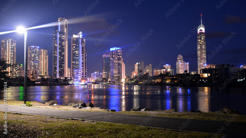 Obraz premium Surfers Paradise Skyline -Queensland Australia