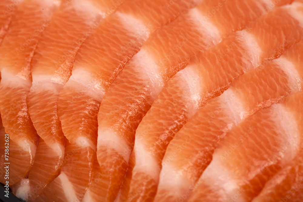Close up of salmon