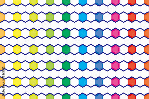#Background #wallpaper #Vector #Illustration #design #free #free_size #charge_free #colorful #color rainbow,show business,entertainment 背景素材壁紙,虹色,六角,タイル,広告,宣伝,コマーシャル,販促,販売促進,アバター,プロフィール,チラシ,ポスター,アイコン