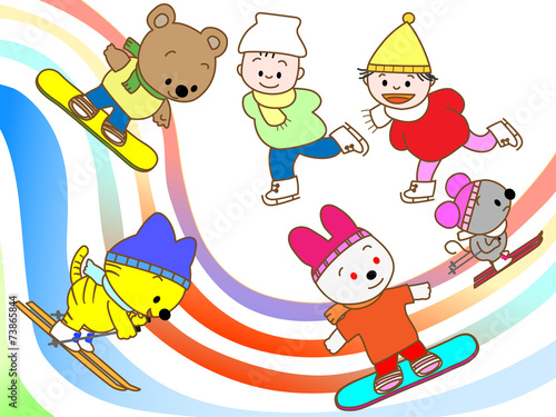 楽しいウインタースポーツ