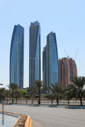 Skyscrapers of Abu Dhabi © Fabio Nodari