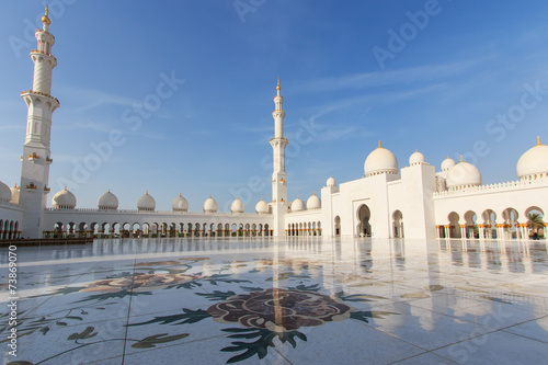 Sheikh Zayed mosque in Abu-Dhabi