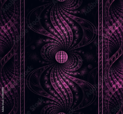 Wallpaper Mural Fractal complex pattern Torontodigital.ca