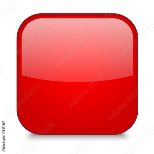 BLANK button (red vector template your text here)