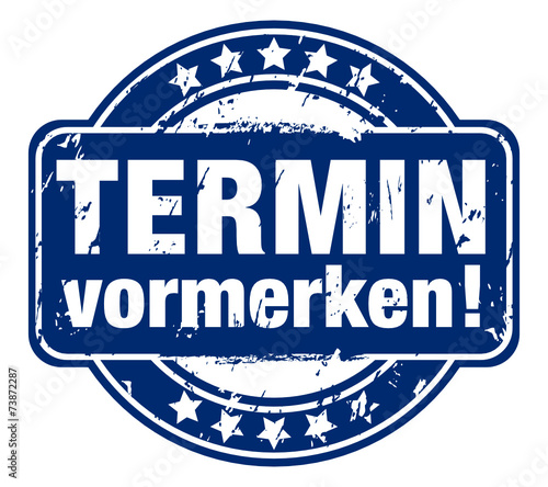 Termin vormerken!