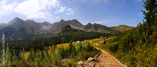 View to Hala Gąsienicowa, Tatra mountains