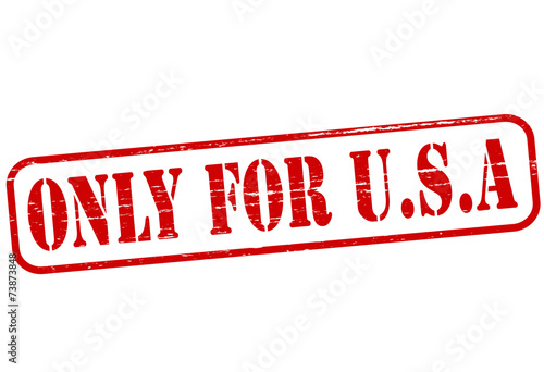Only for USA