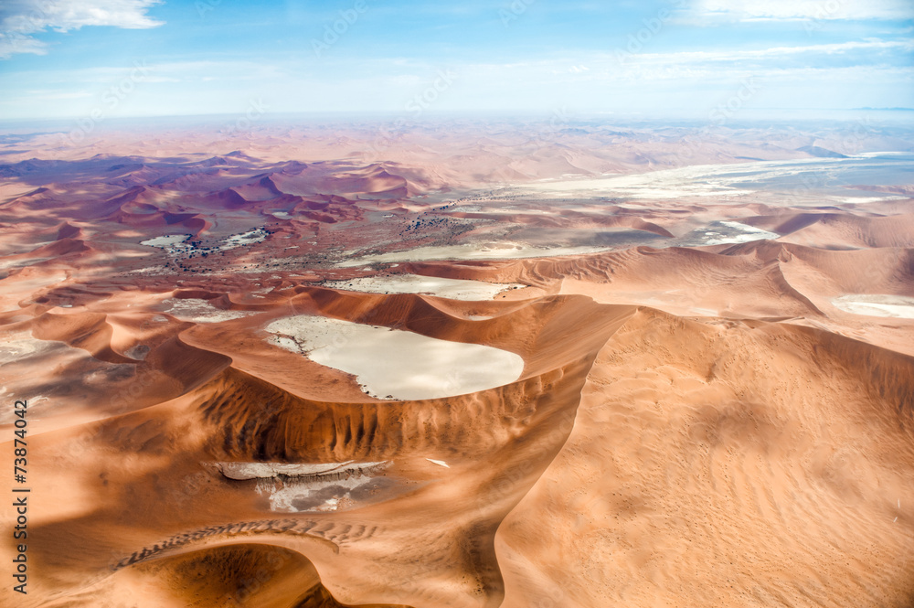 Sossusvlei, deserto della Namibia, Africa - obrazy, fototapety, plakaty 