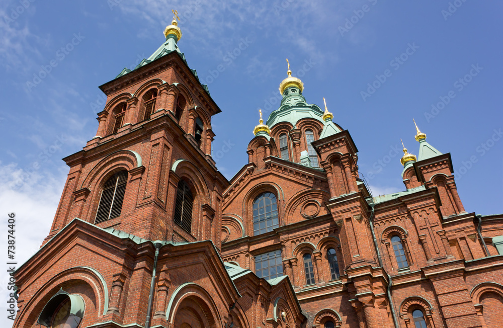 Uspenski Orthodox Cathedral in Helsinki