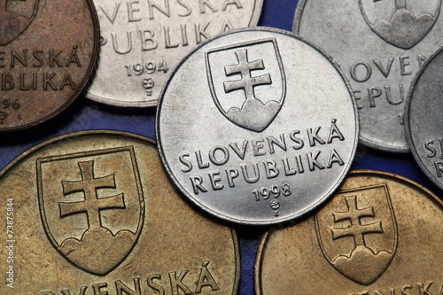 Coins of Slovakia photo