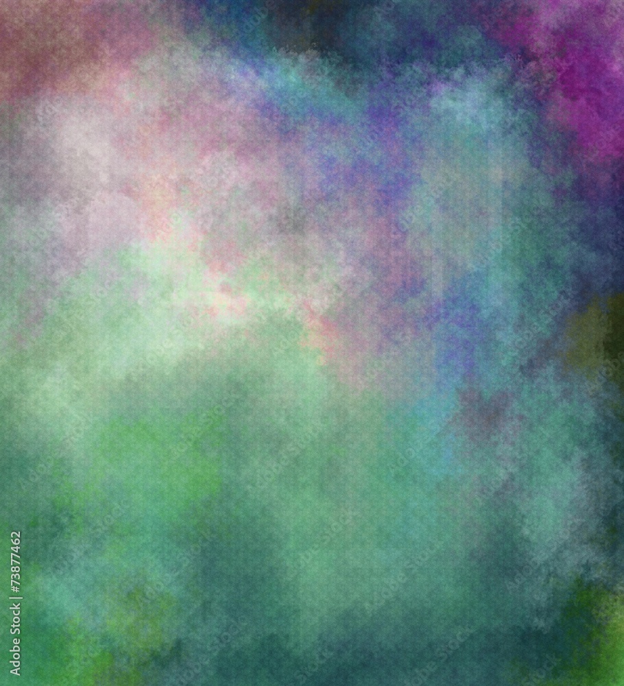 Abstract textured background in green, violet