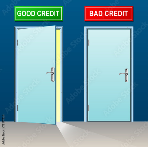 good and bad credit