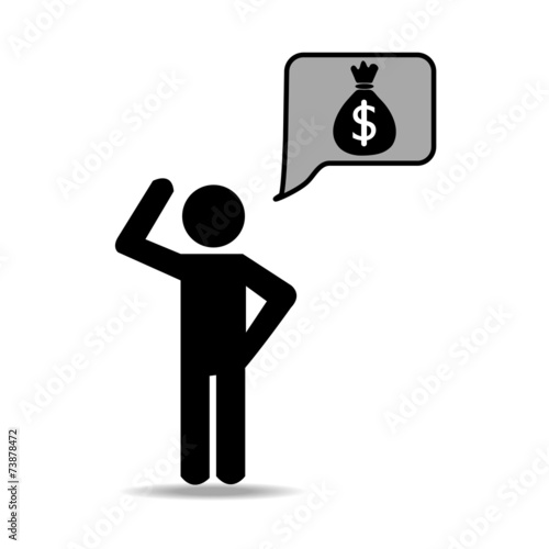 people dream money vector